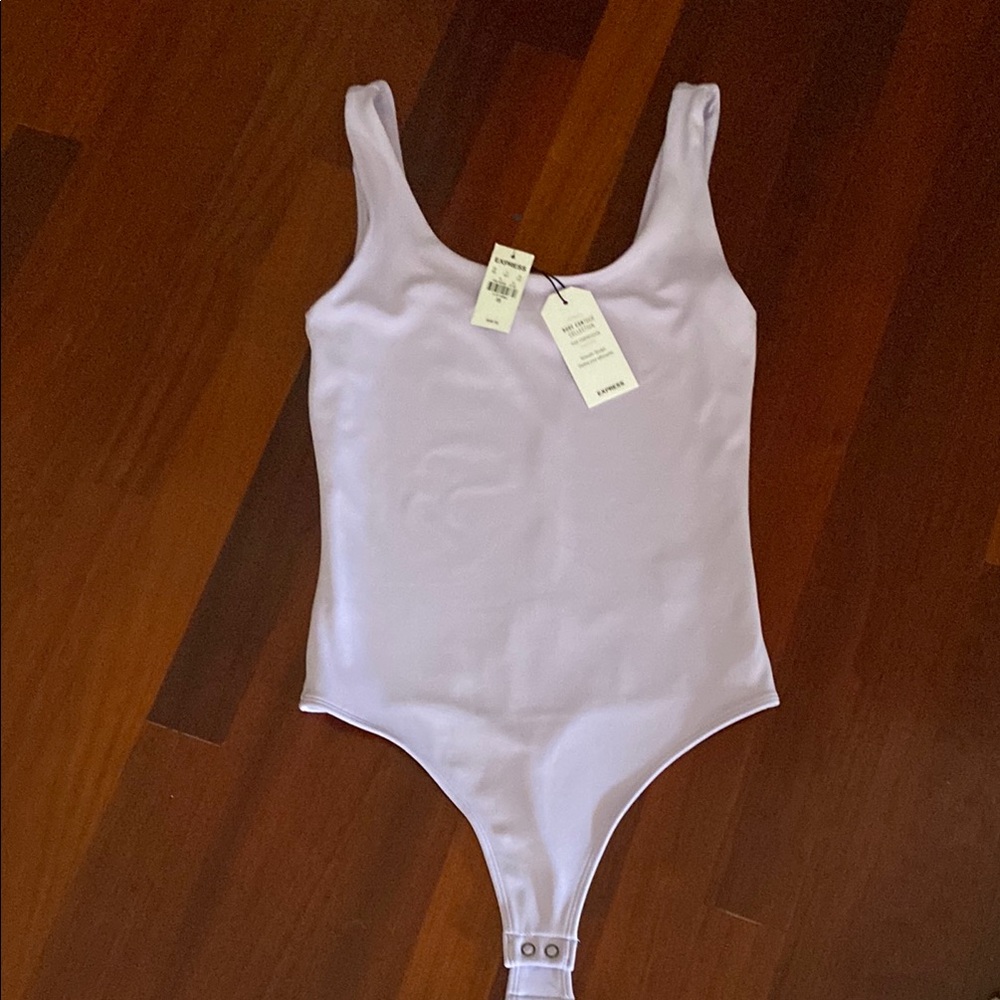 XS Express High Compression Light Purple Bodysuit